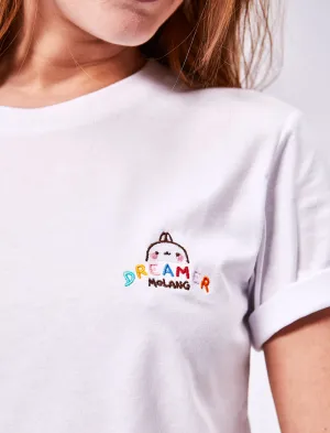 Dreamer Molang Embroidered T-Shirt
