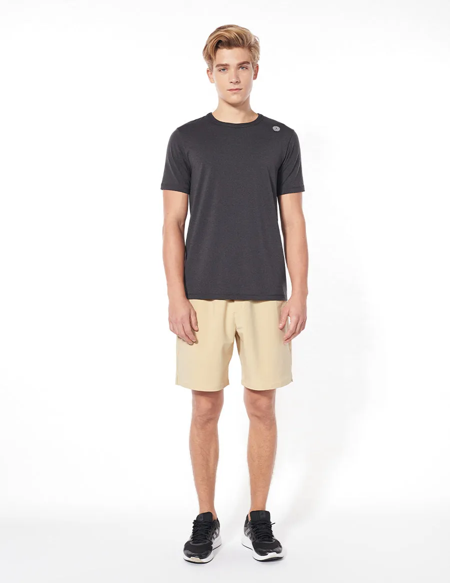 easyoga BERTII Men's AquaGuard Shorts - C08 Light khaki