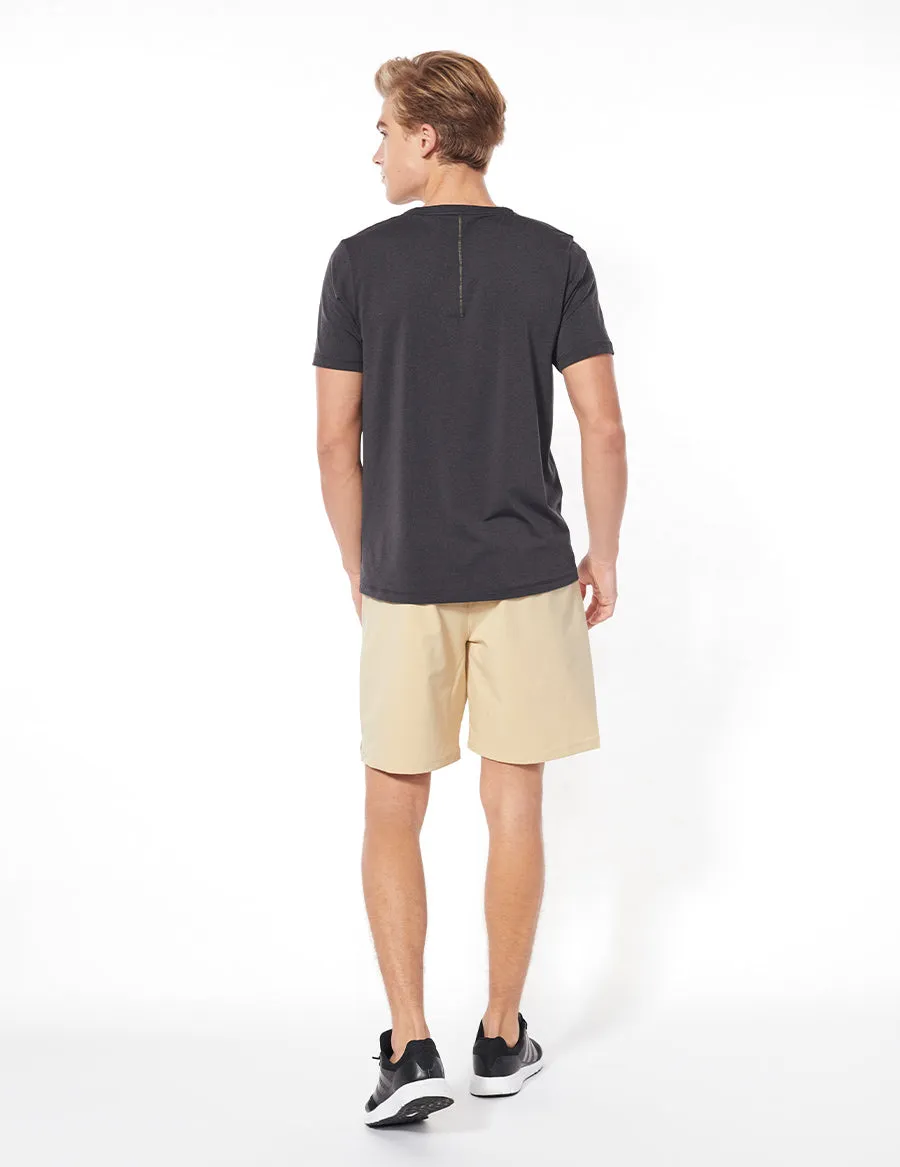 easyoga BERTII Men's AquaGuard Shorts - C08 Light khaki