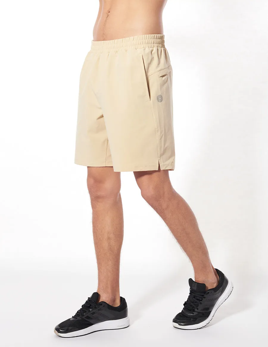 easyoga BERTII Men's AquaGuard Shorts - C08 Light khaki