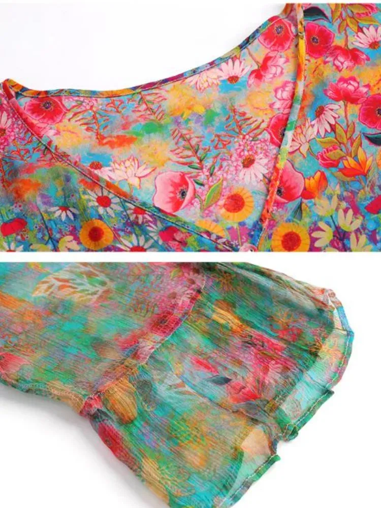 Eira - Floral Boho Dress