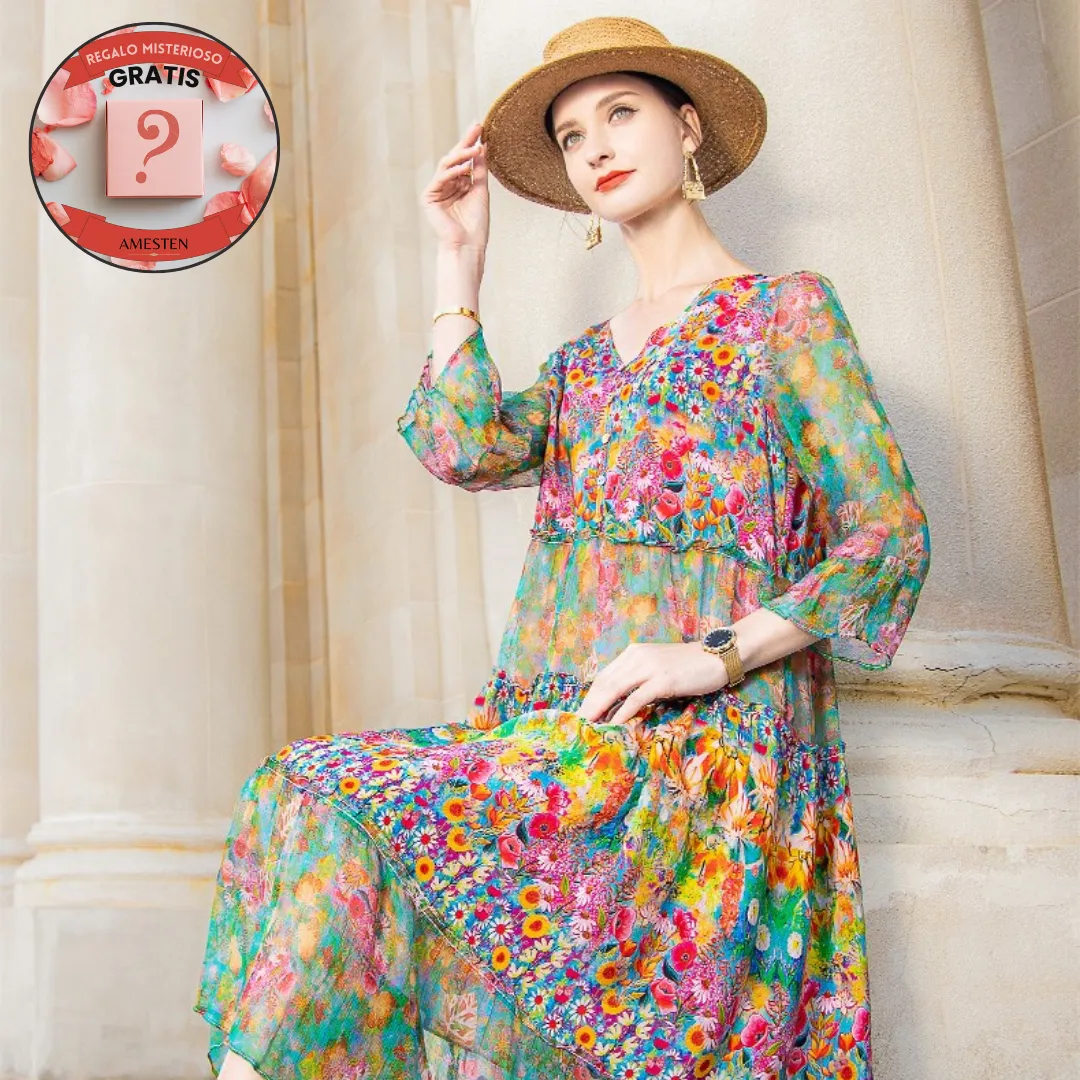 Eira - Floral Boho Dress