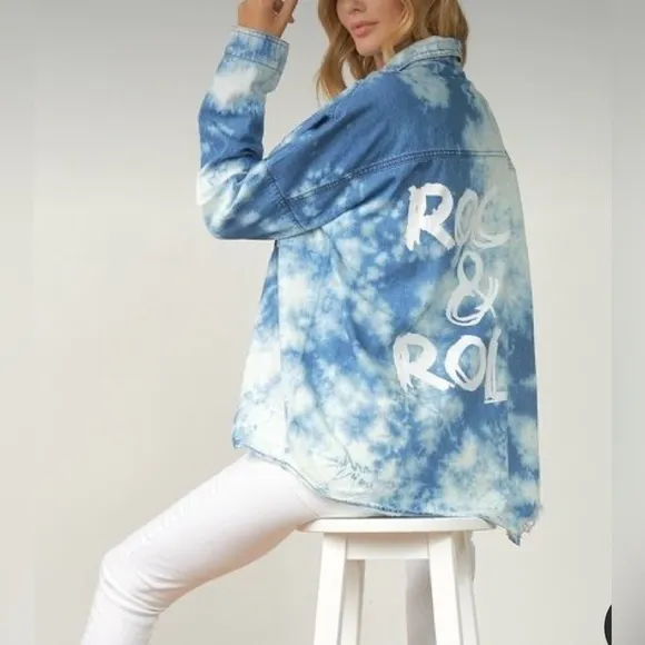 Elan Rock and Roll Dari Shacket-Size XS