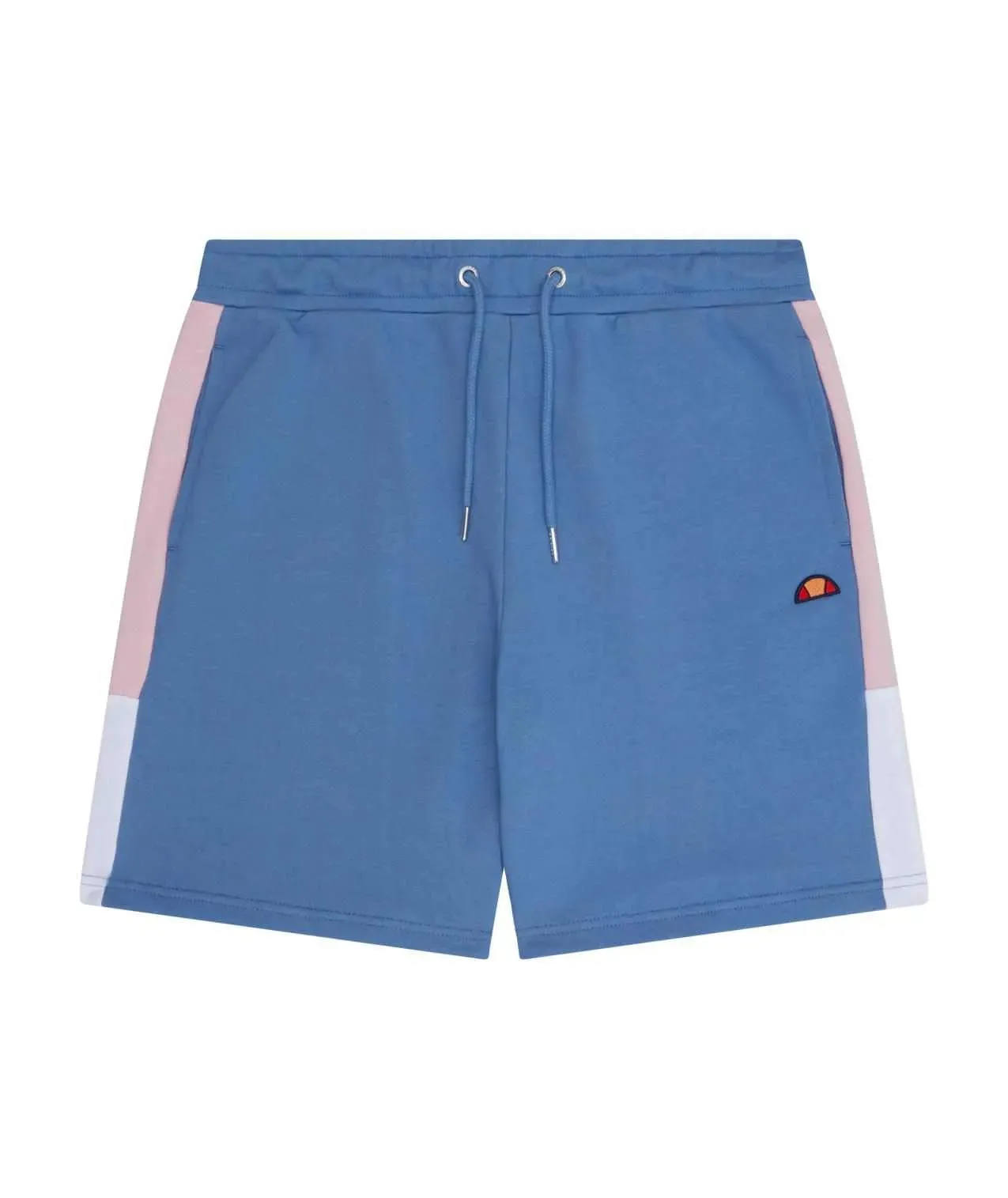 Ellesse Turi Jogger Sweat Short In Dark Blue & Pink