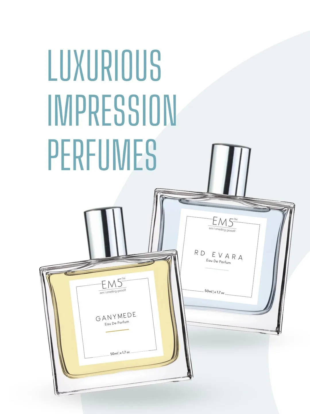 EM5™ Juno Perfume for Women | Eau De Parfum Spray | Powdery Woody Floral Fragrance Accords | Luxury Gift for Her | Sizes Available: 50 ml / 15 ml