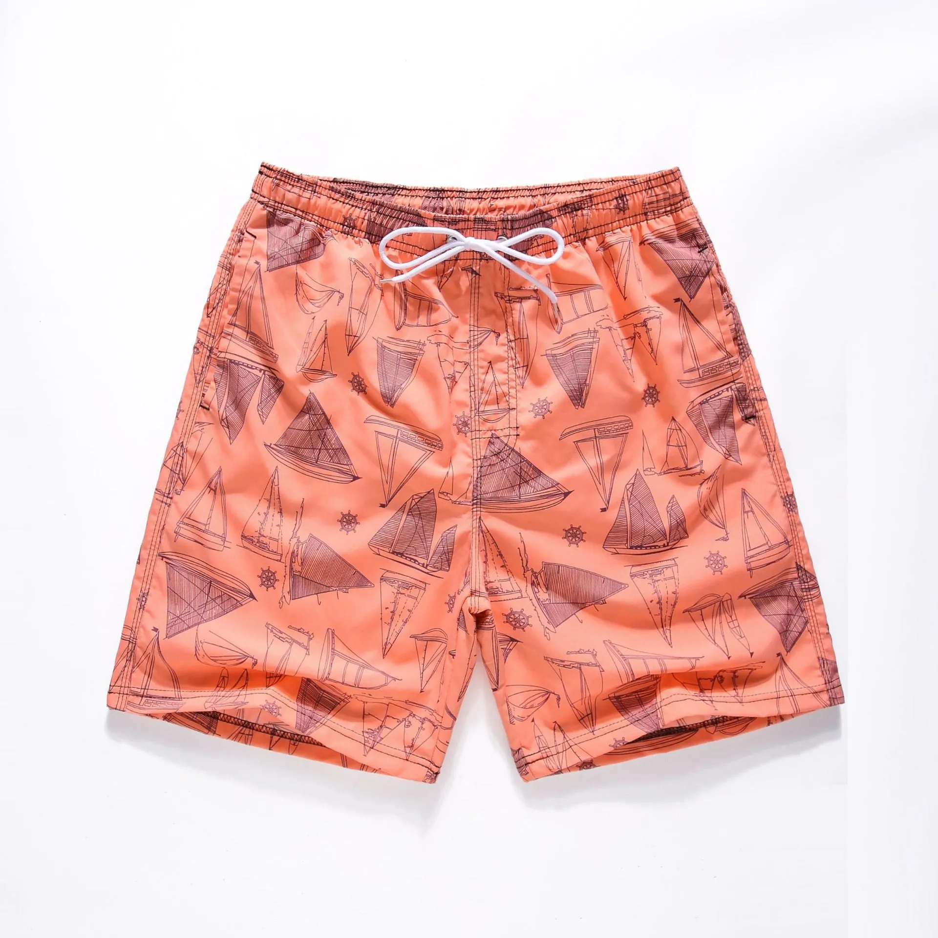 European And American Swimming Trunks Printed Amazon Large Casual