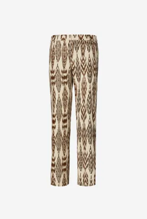 Ezra Feather Ikat Pant