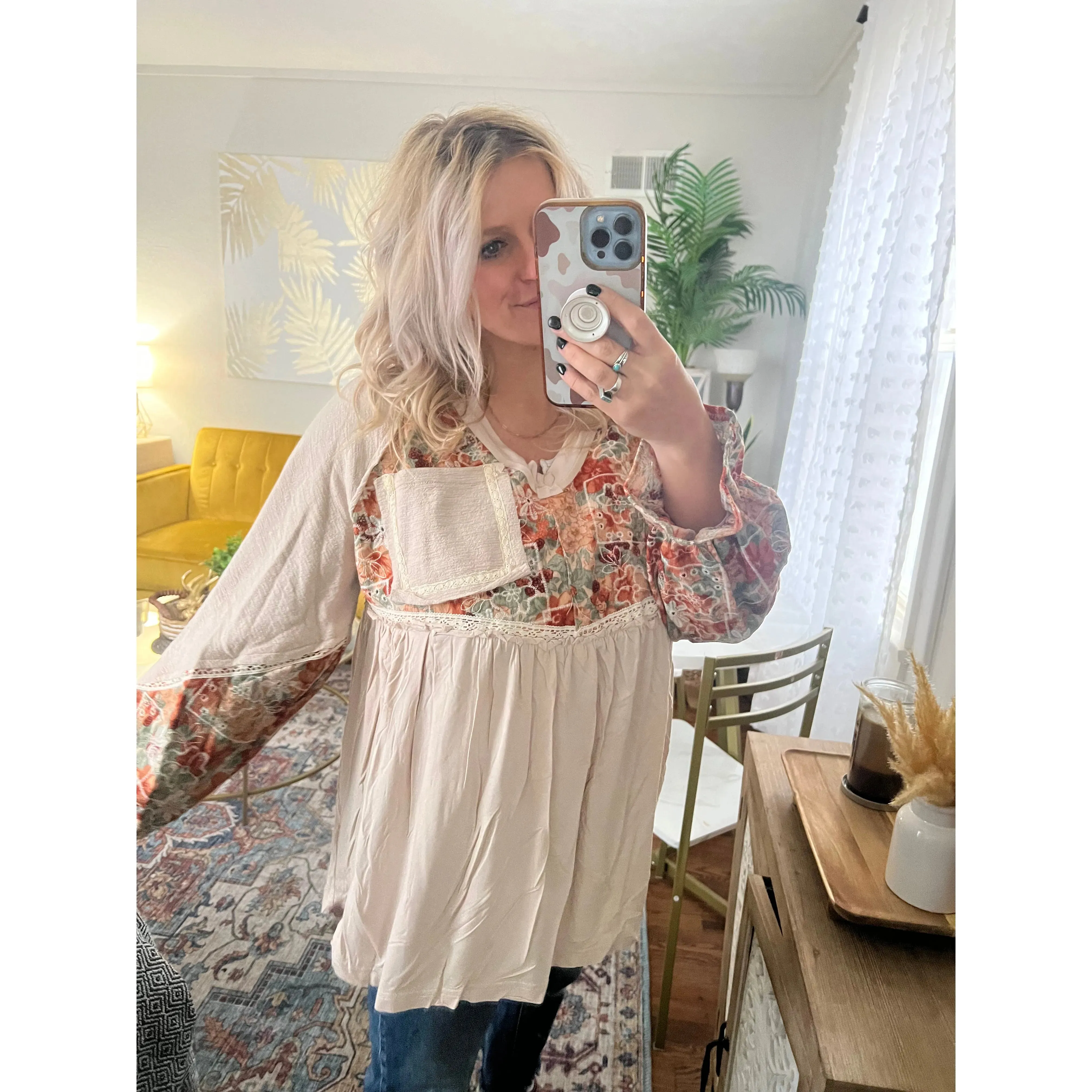 Fall Floral Top