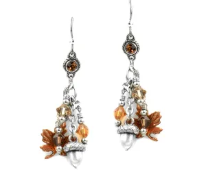 Falling Leaves, Autumn Earrings