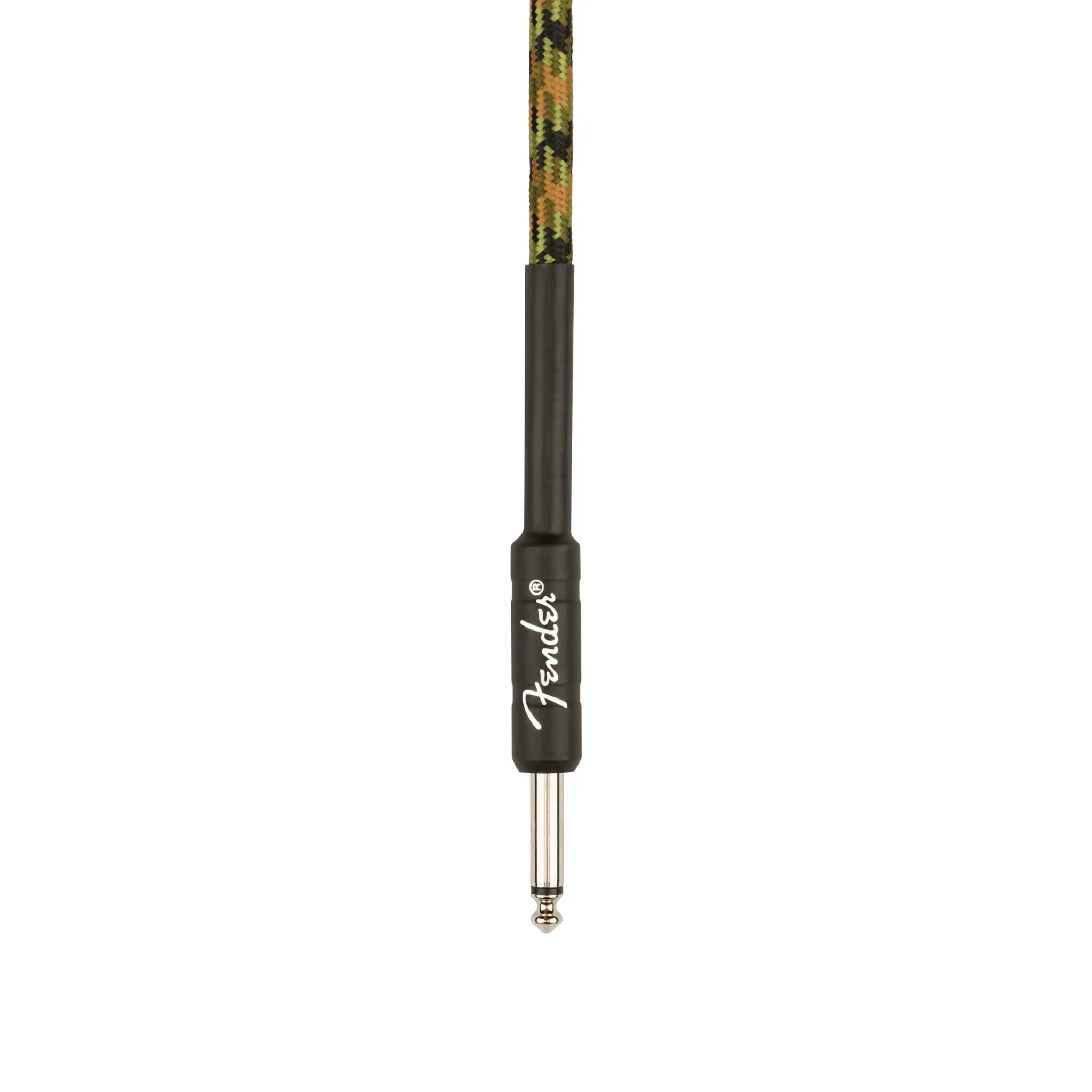 Fender Professional Series Instrument Cable, 10ft Straight/Straight, Woodland Camo