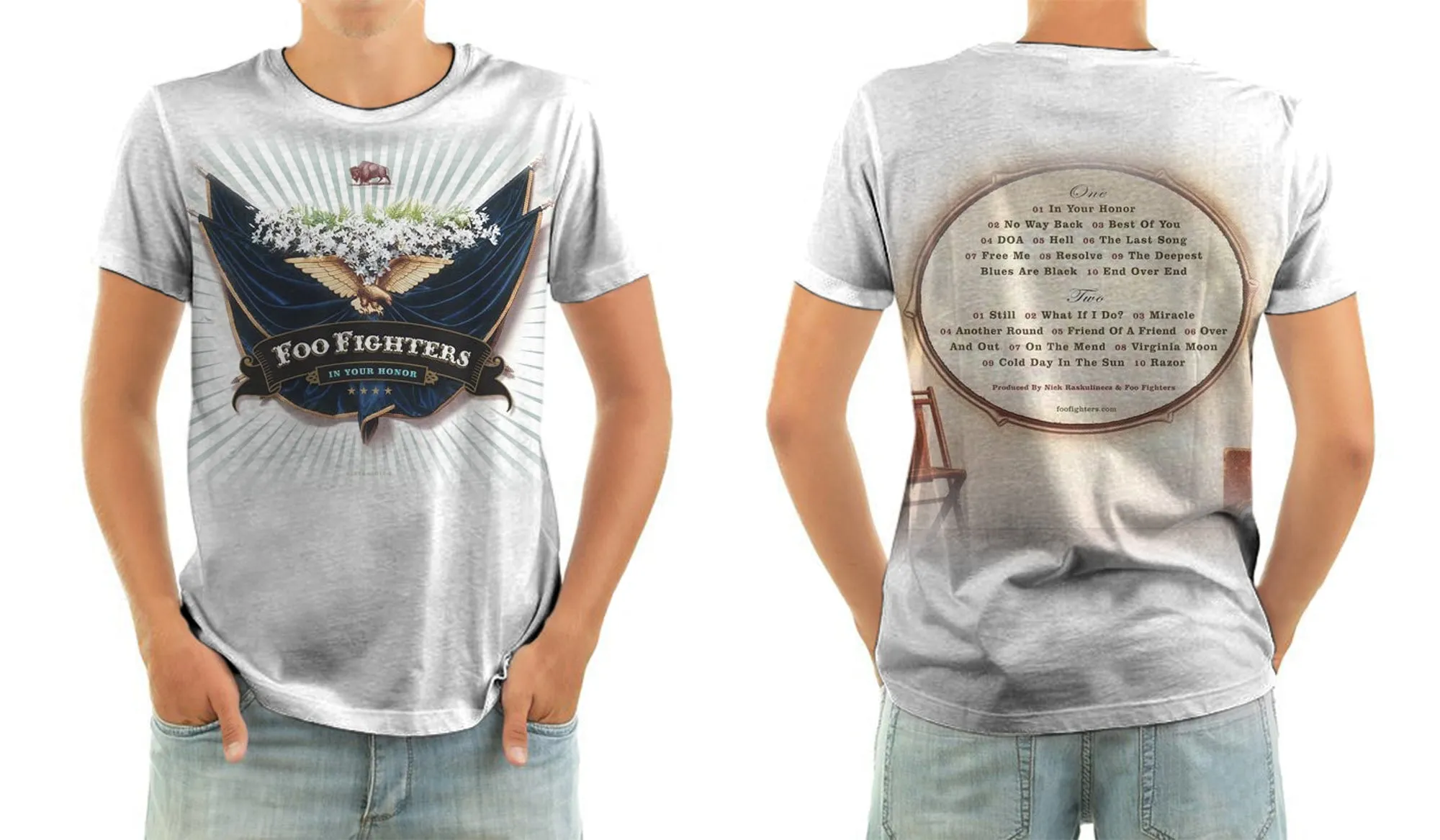 Foo Fighters shirts