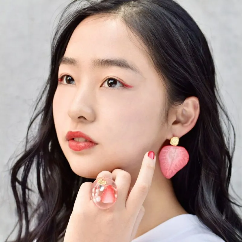 Fresh Strawberry Earrings