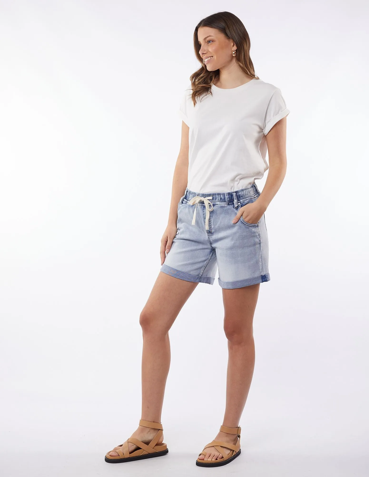 Gabriele Jogger Short - Light Blue