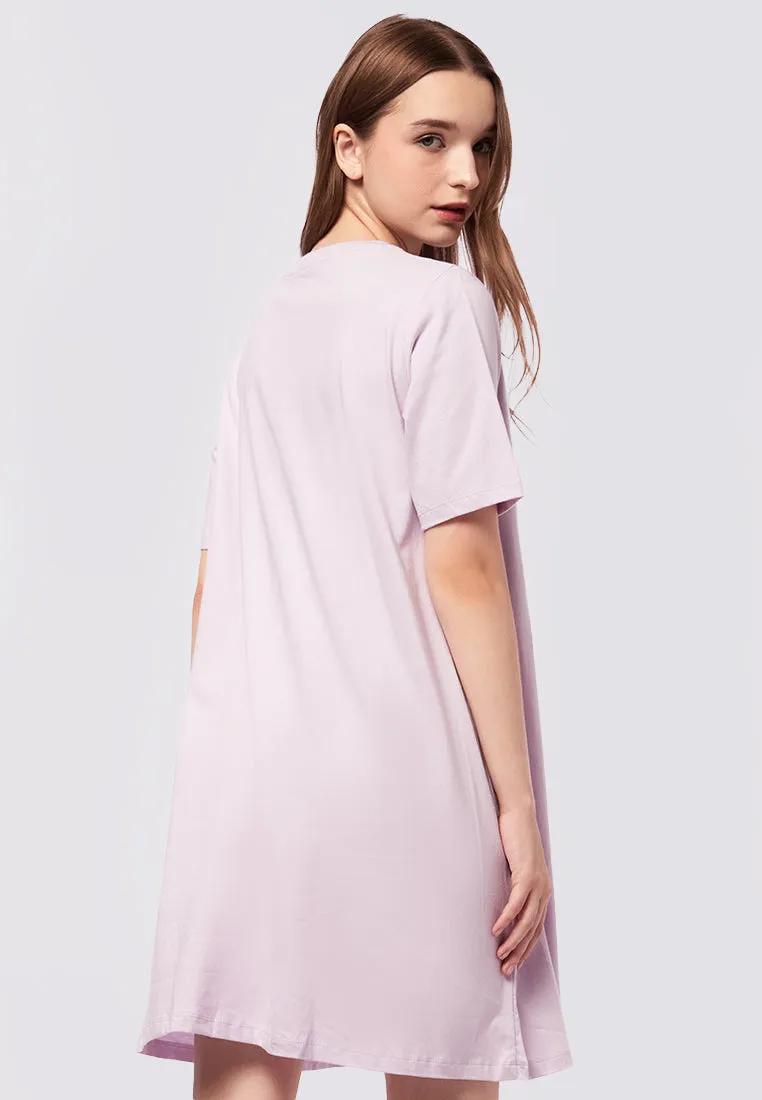 Graphic Mini Lounge Dress