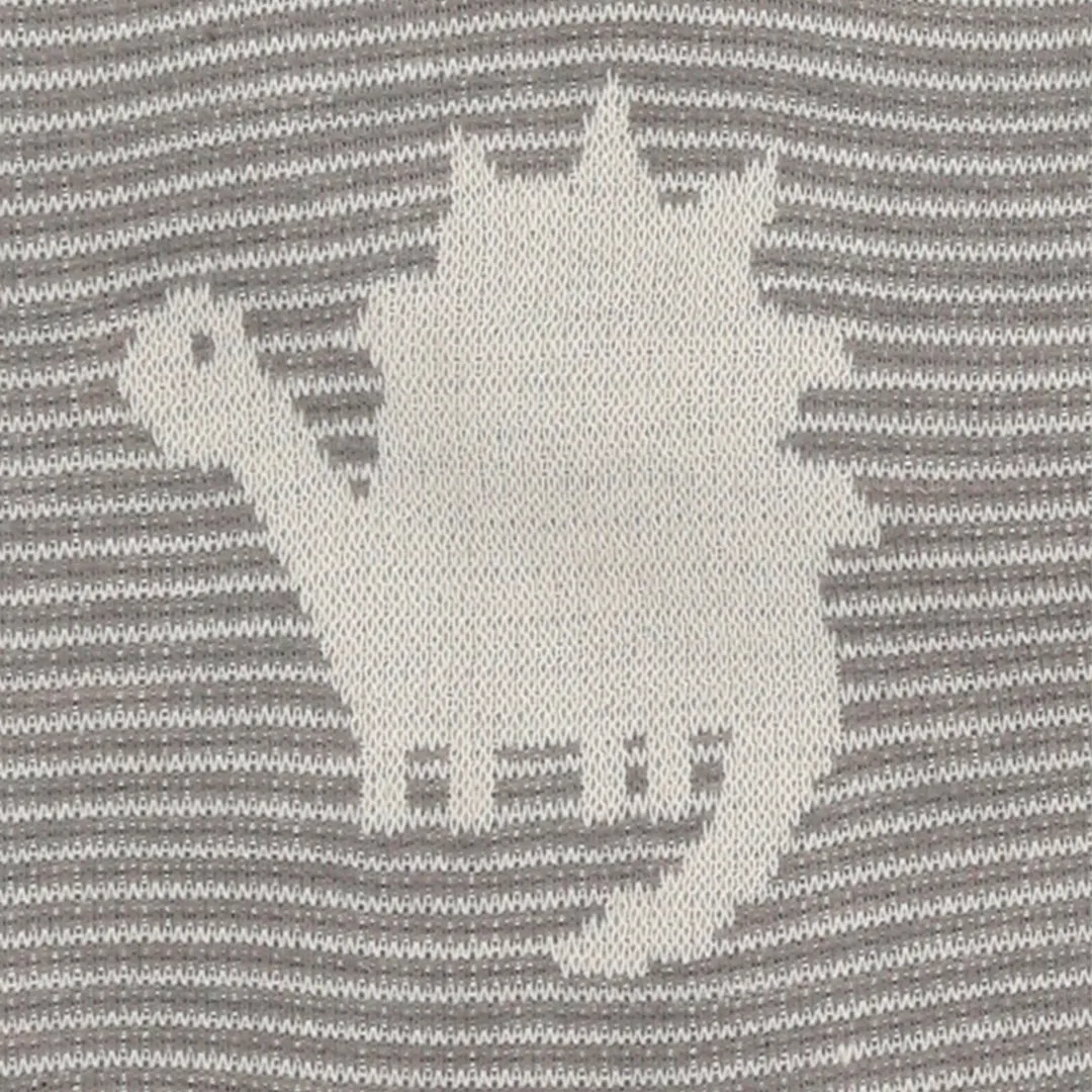 Grey Dinosaur Print Joggers