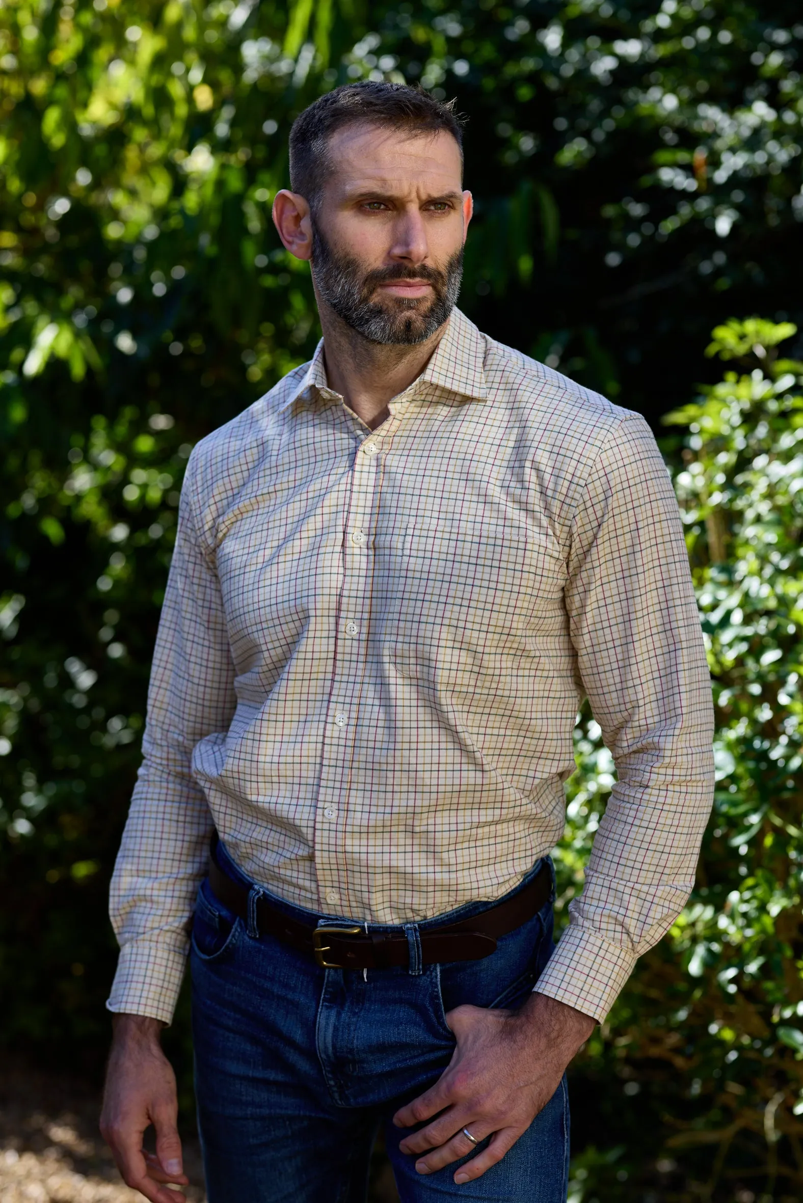 Gun Hill Mens Monument shirt - Multi