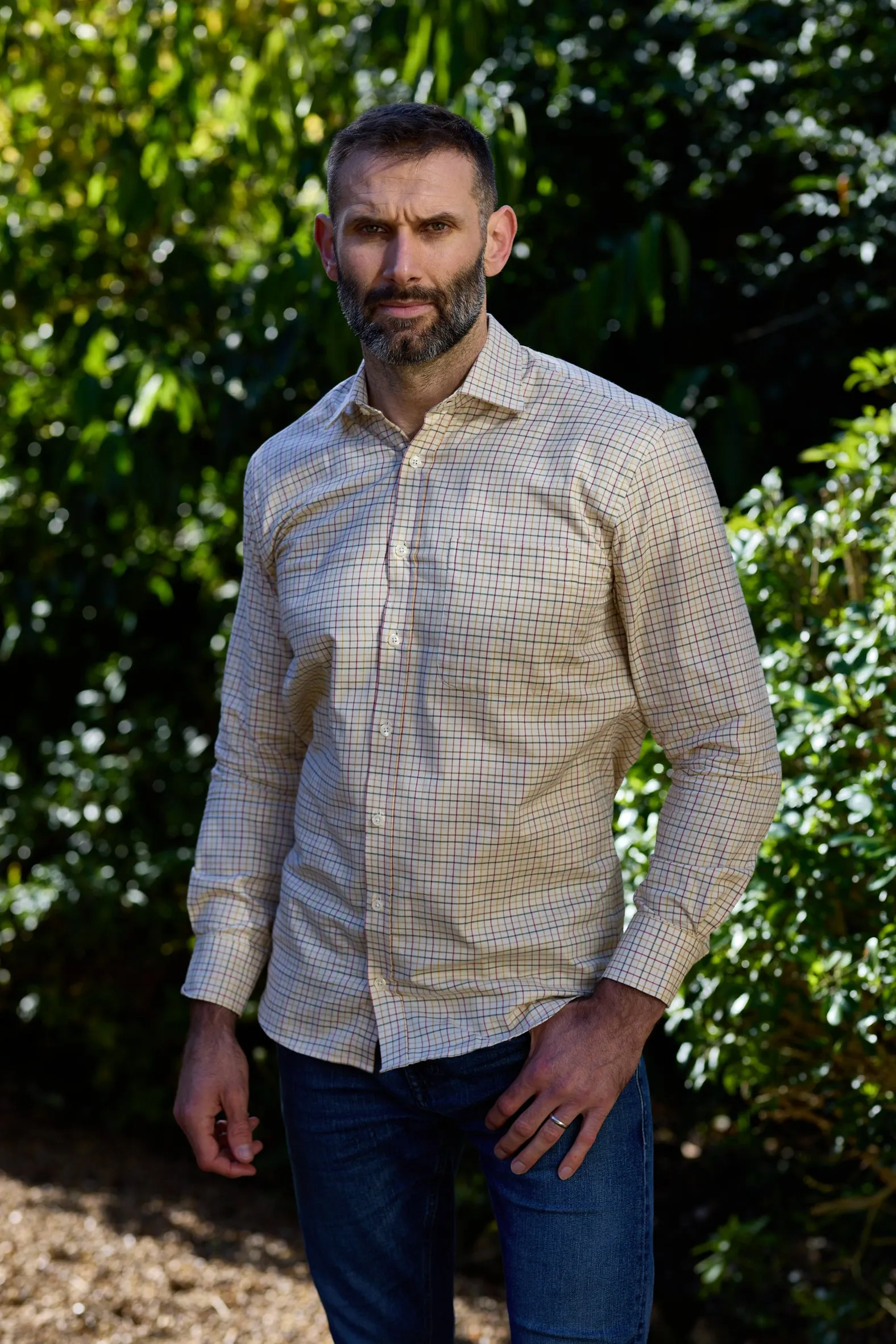 Gun Hill Mens Monument shirt - Multi