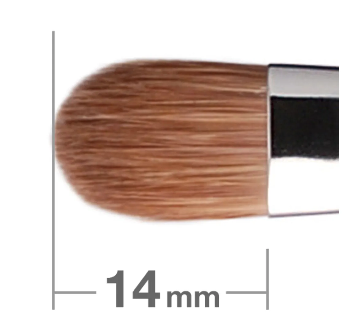 HAKUHODO G132 Eye Shadow Brush Round & Angled Weasel