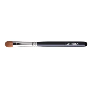 HAKUHODO G132 Eye Shadow Brush Round & Angled Weasel