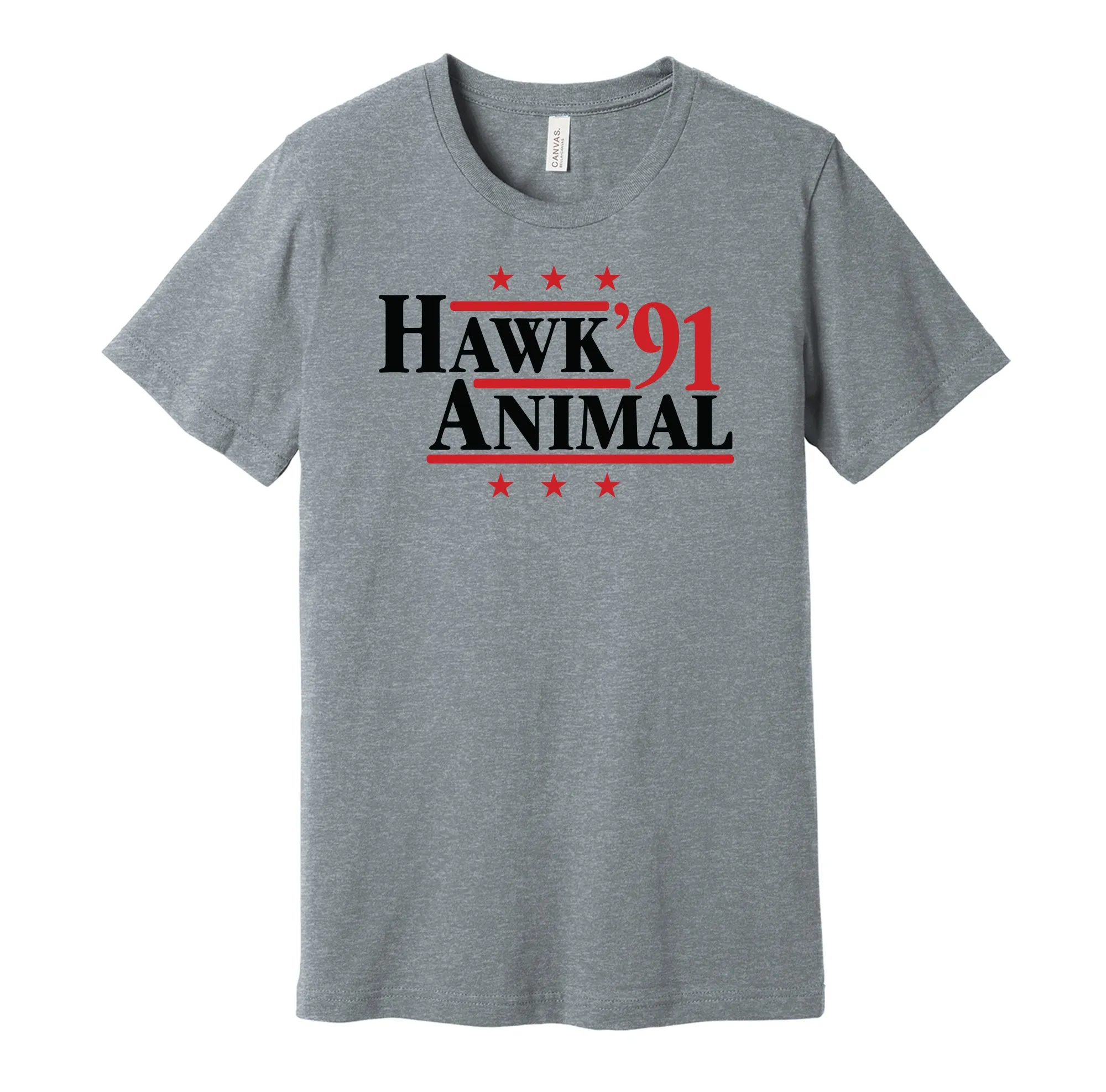 Hawk & Animal '91 - Wrestling Tag Team Legends Political Campaign Parody T-Shirt - Hyper Than Hype Shirts