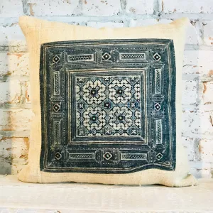 H’Mong Indigo Pillow