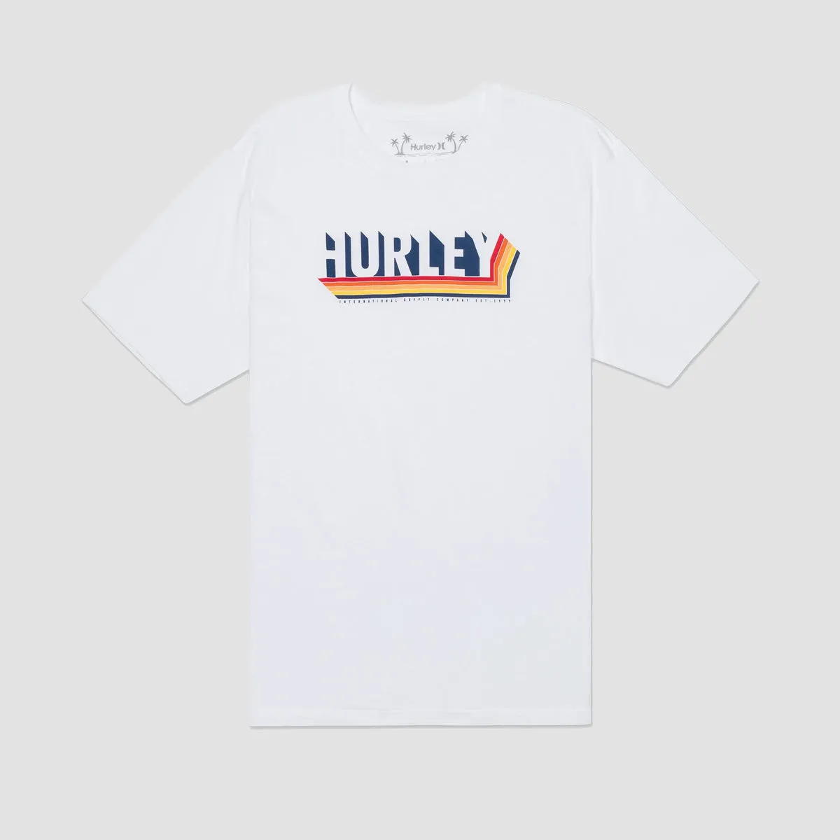 Hurley Everyday Shadow Blinds T-Shirt White