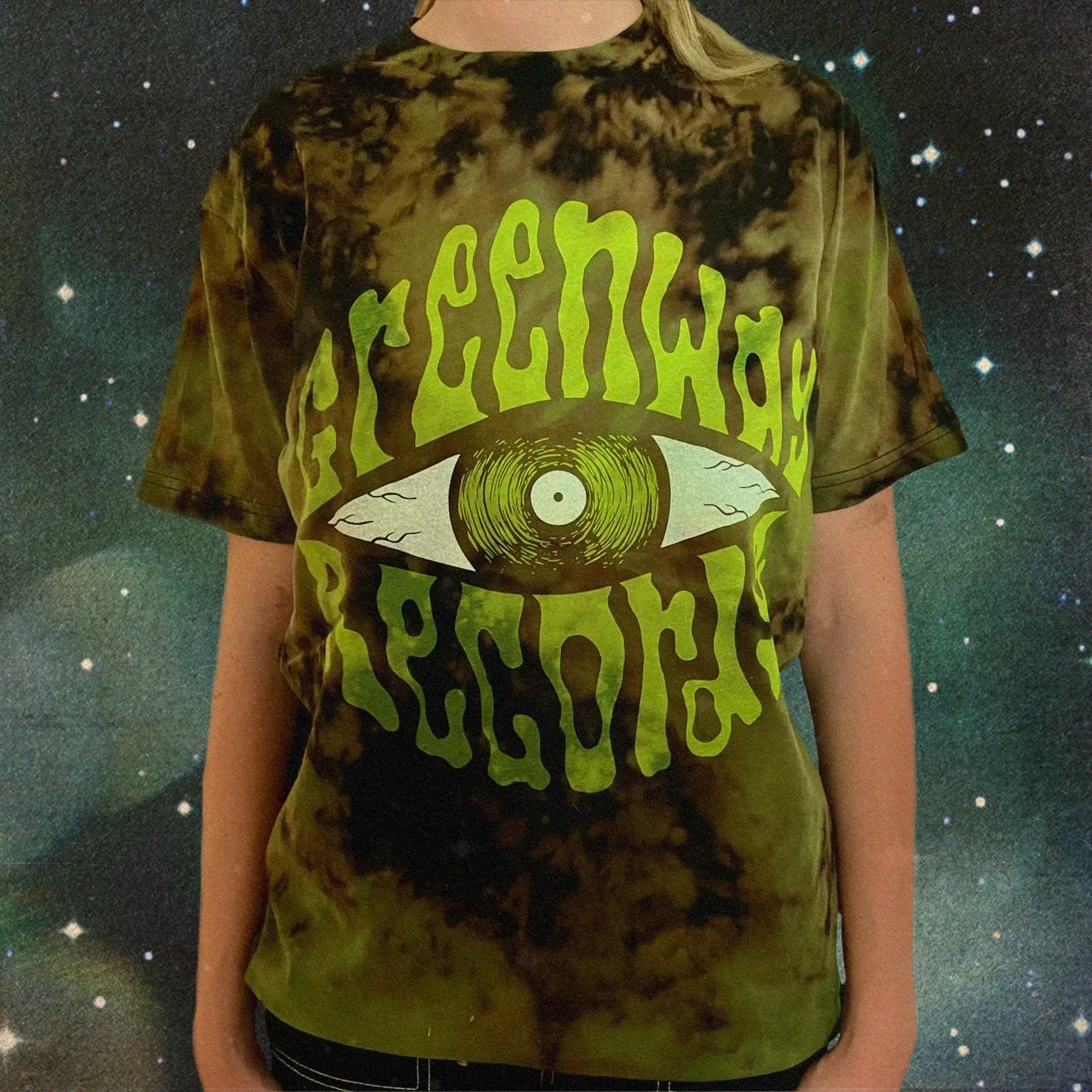 INVERSE vEYEnyl Tie Dye T-Shirt