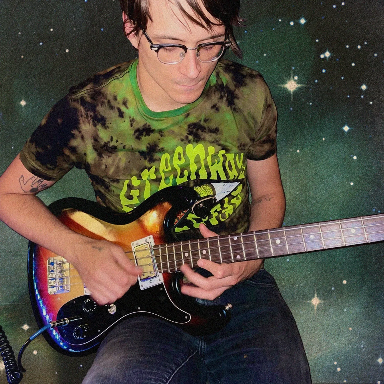 INVERSE vEYEnyl Tie Dye T-Shirt