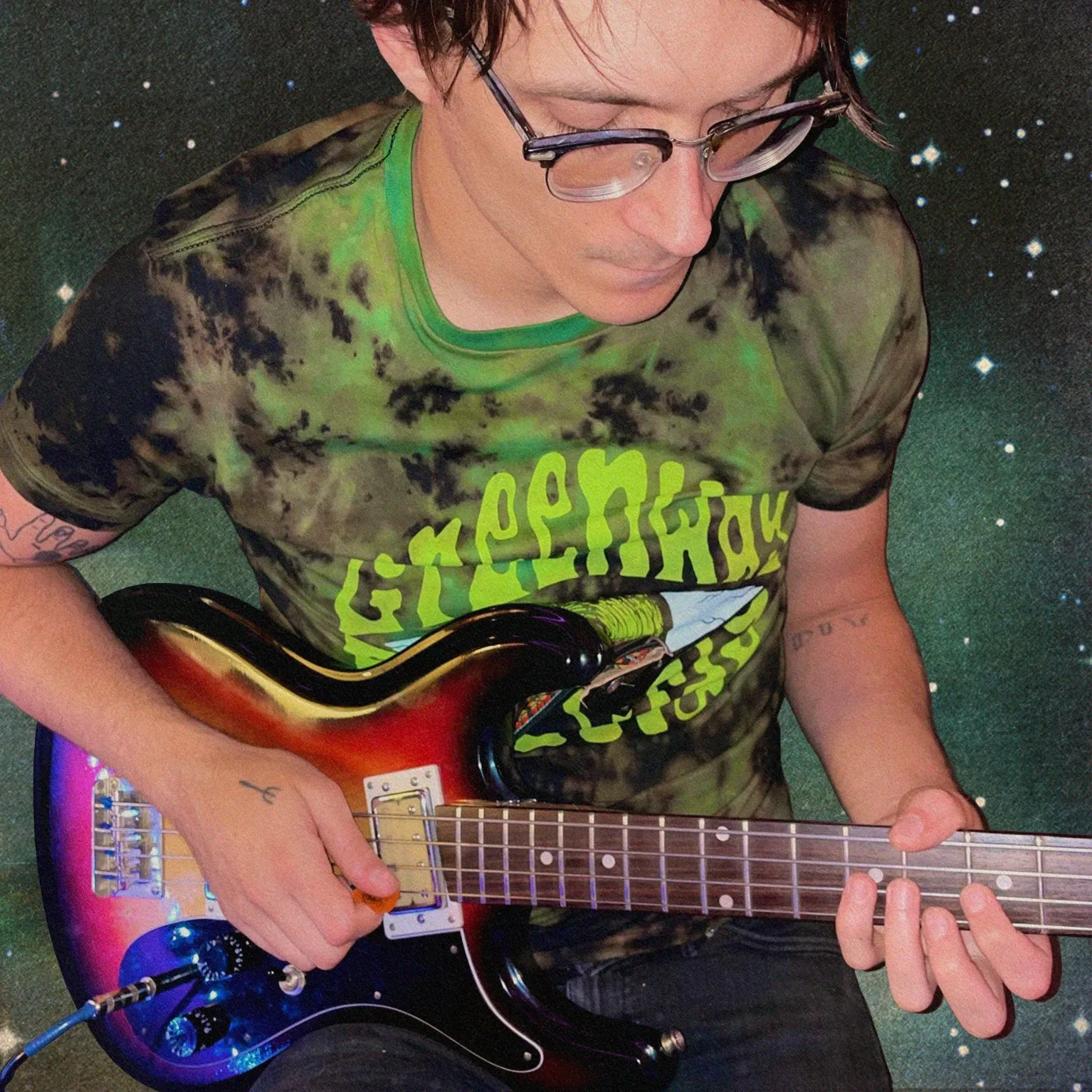 INVERSE vEYEnyl Tie Dye T-Shirt