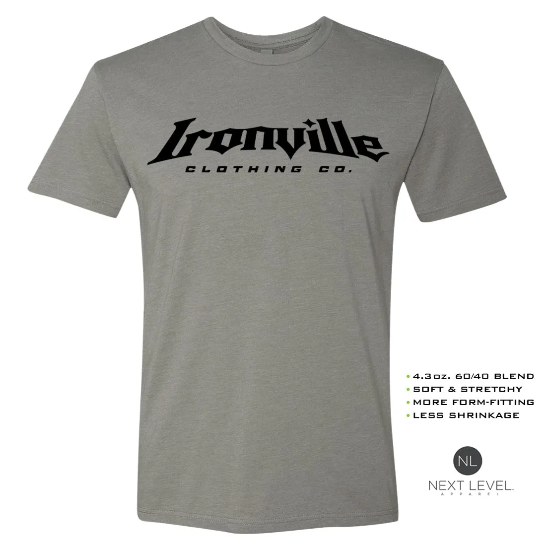 Ironville GOT A PAIR Soft-Blend Fitted Gym T-shirt