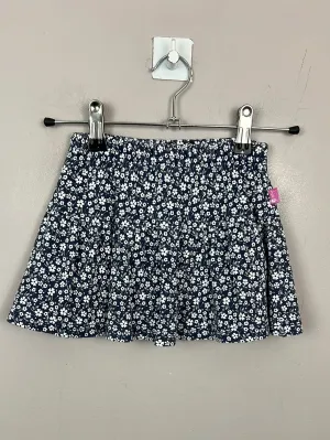 Jojo Maman Bebe ditsy navy skort 6-12m