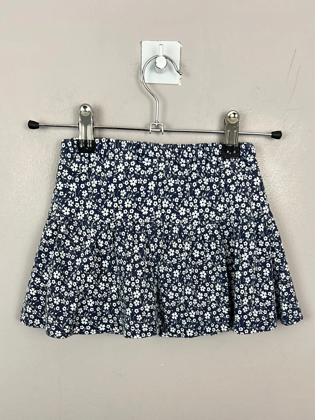 Jojo Maman Bebe ditsy navy skort 6-12m