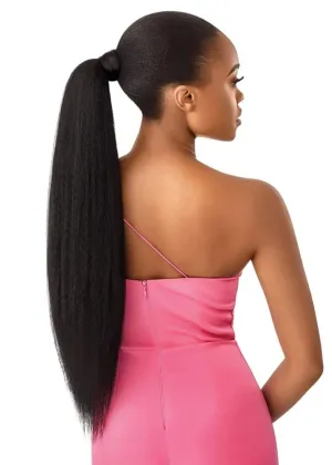 Jumbo Kinky Straight Pony 24"