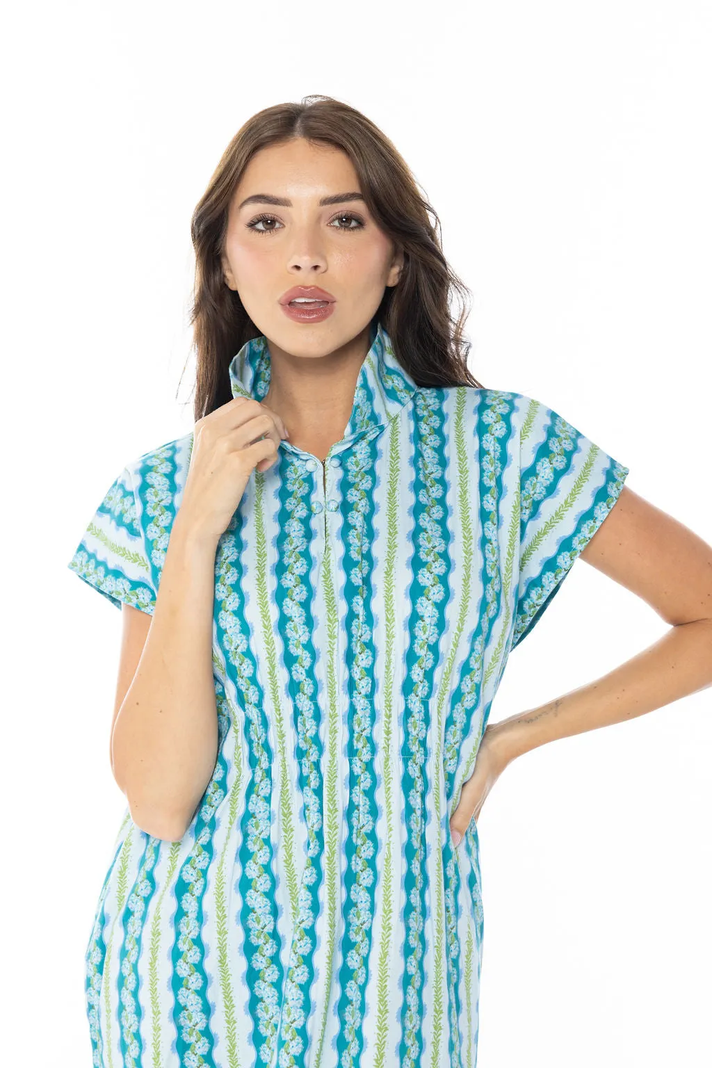 June Caftan-Fresh Spring Bouquet
