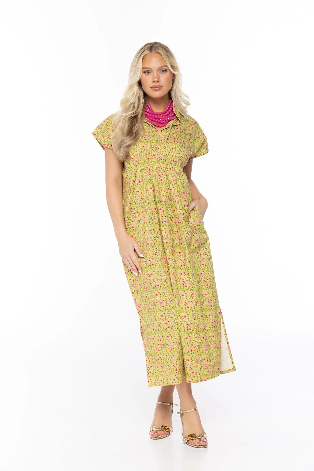 June Caftan-Fresh Spring Bouquet