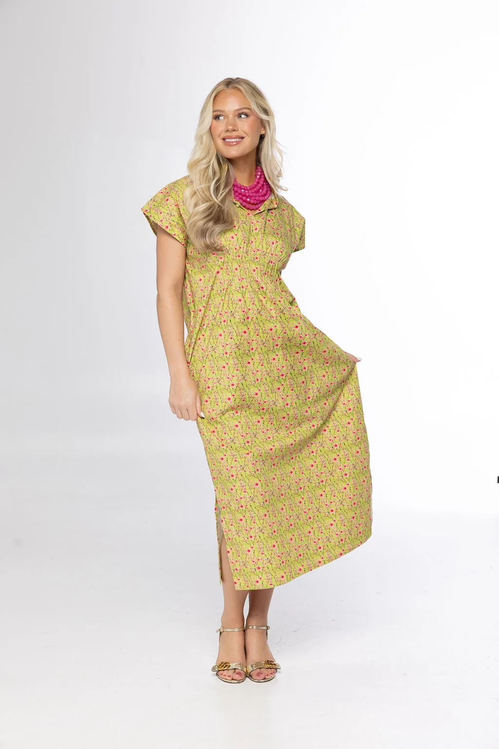 June Caftan-Fresh Spring Bouquet