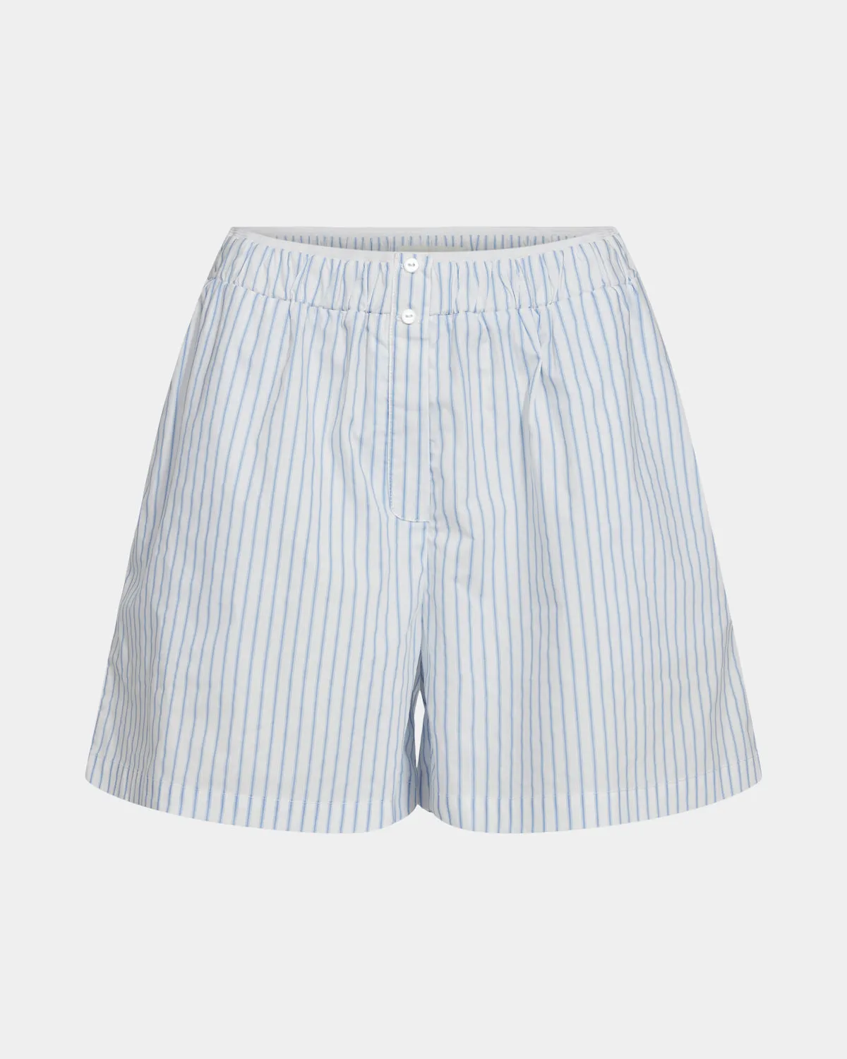 KickiSW Shorts - Light Blue striped