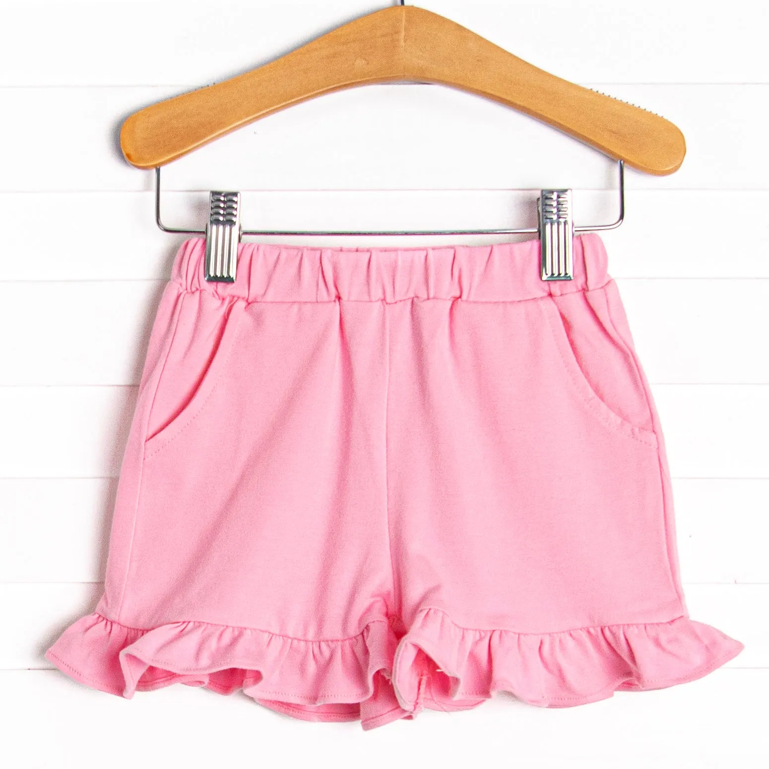 Knit Girl Ruffle Shorts (6 Colors)