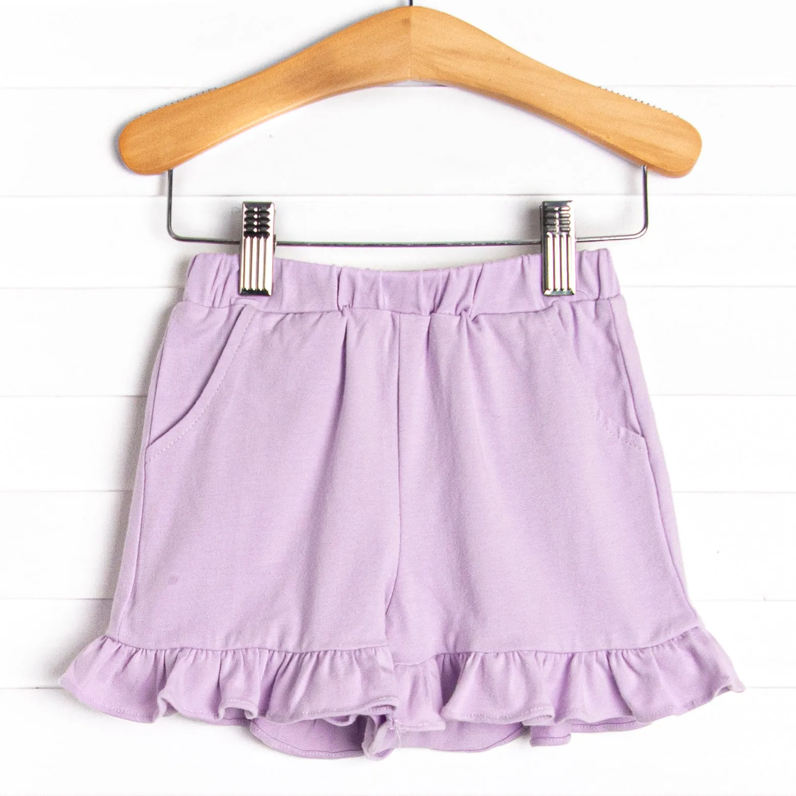 Knit Girl Ruffle Shorts (6 Colors)