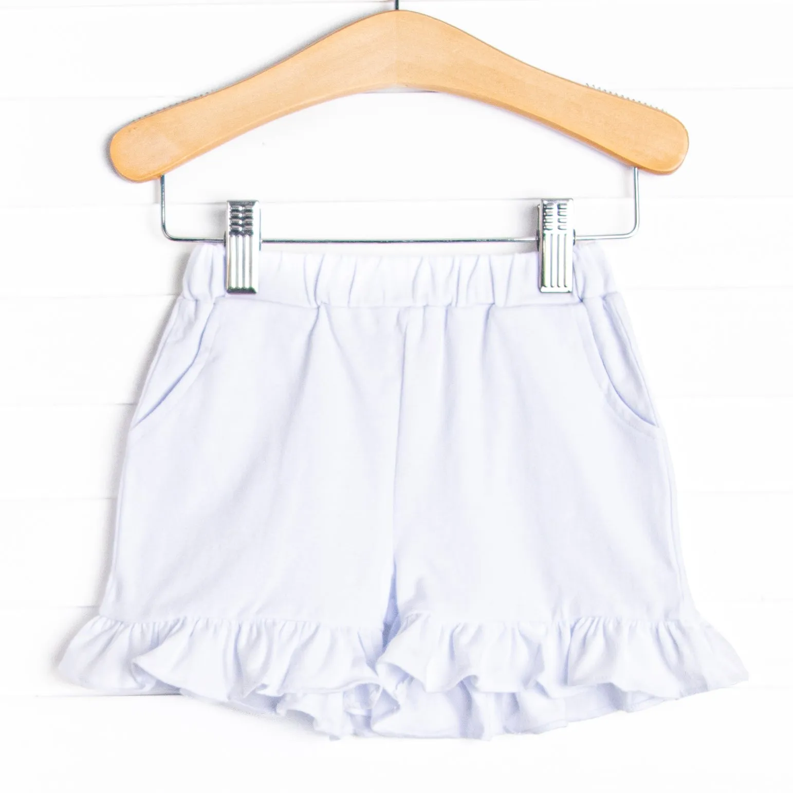 Knit Girl Ruffle Shorts (6 Colors)