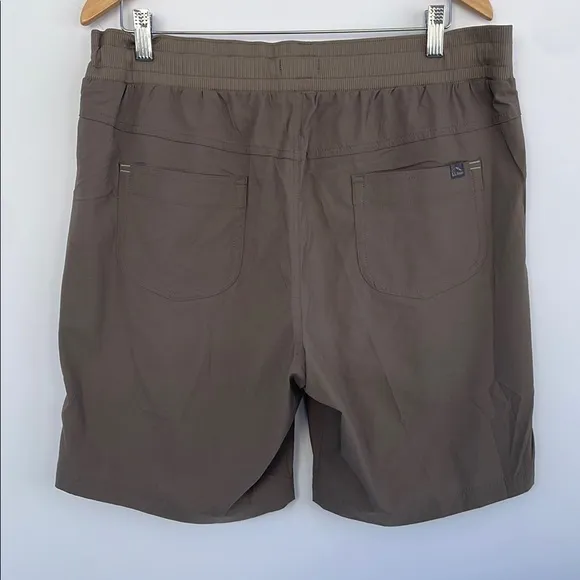 L. L. Bean Womens Vista Camp Shorts SunSmart UPF 50 Elastic Waistband Large