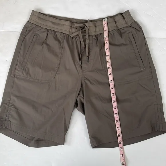 L. L. Bean Womens Vista Camp Shorts SunSmart UPF 50 Elastic Waistband Large