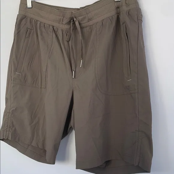 L. L. Bean Womens Vista Camp Shorts SunSmart UPF 50 Elastic Waistband Large