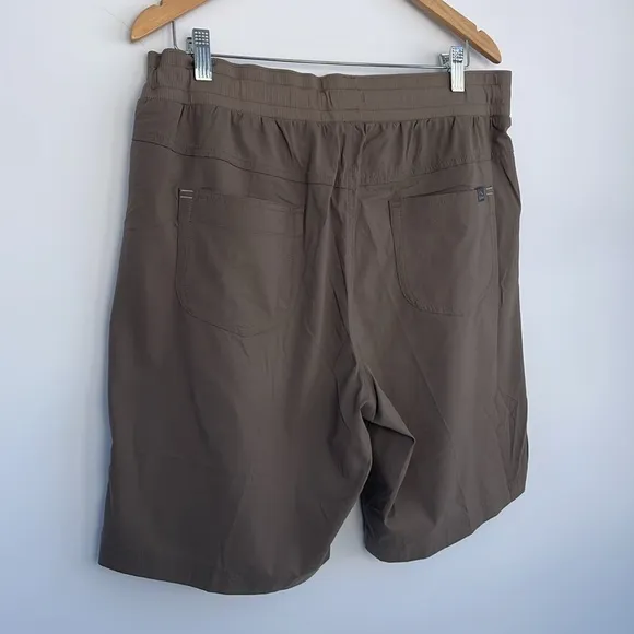 L. L. Bean Womens Vista Camp Shorts SunSmart UPF 50 Elastic Waistband Large