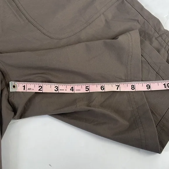 L. L. Bean Womens Vista Camp Shorts SunSmart UPF 50 Elastic Waistband Large