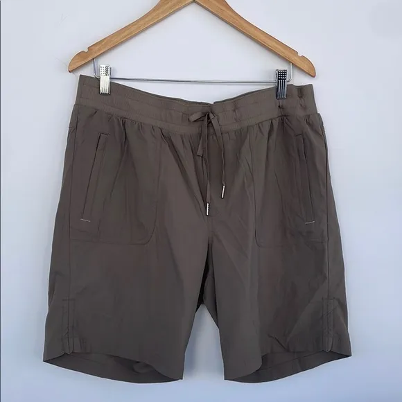 L. L. Bean Womens Vista Camp Shorts SunSmart UPF 50 Elastic Waistband Large