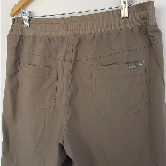 L. L. Bean Womens Vista Camp Shorts SunSmart UPF 50 Elastic Waistband Large