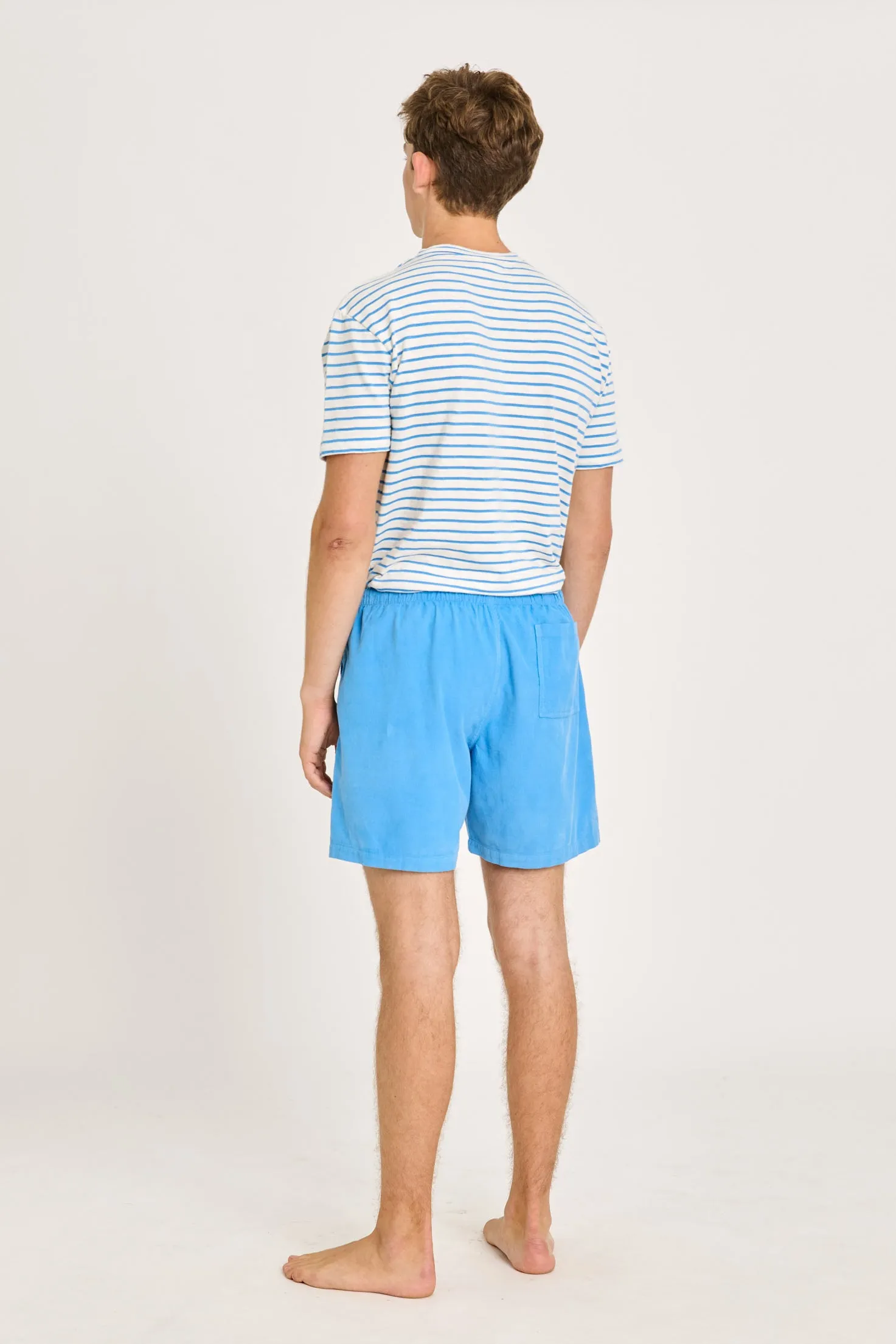 La Paz - Formigal Beach Shorts - Azure Baby Cord