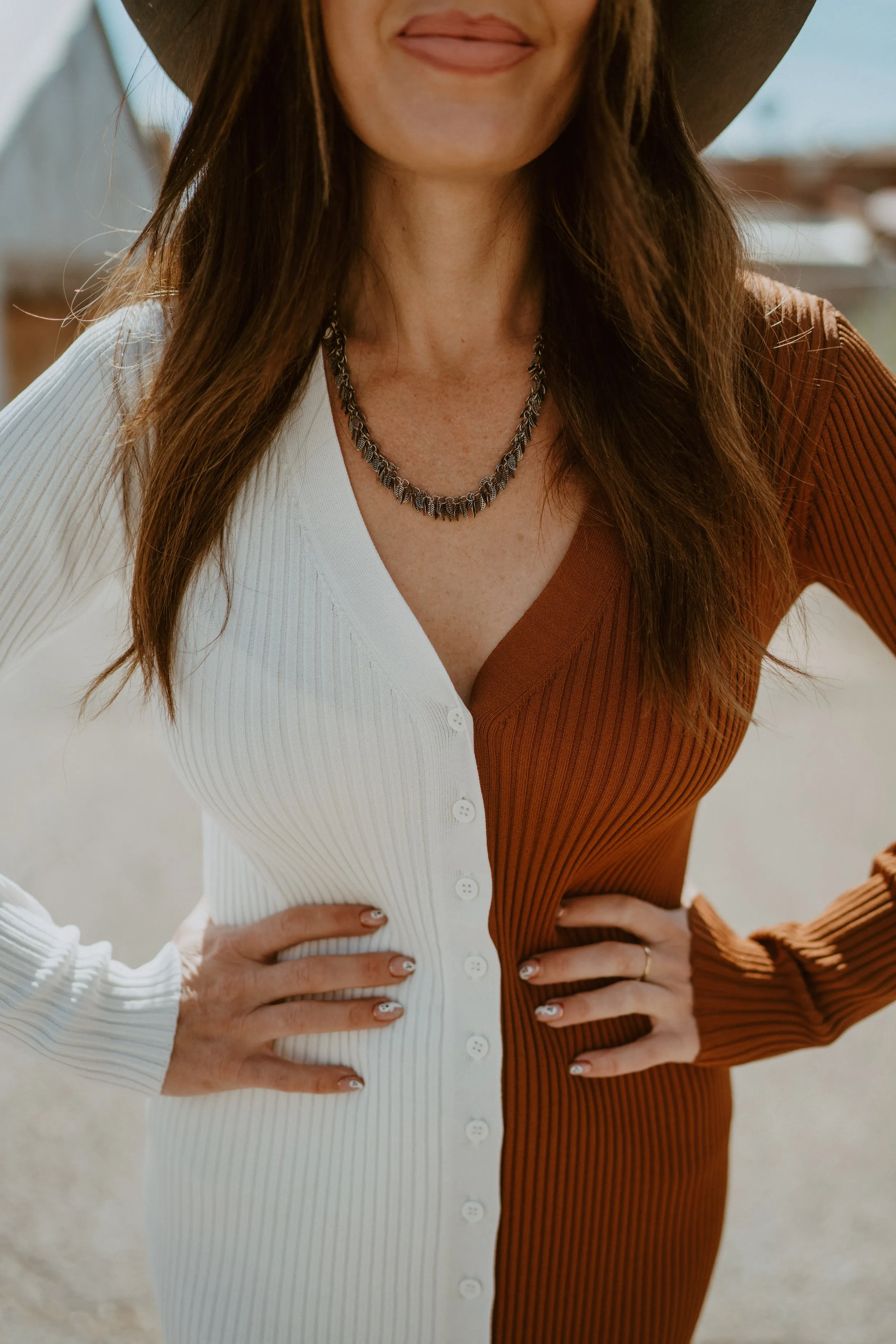 La Pluma Necklace | Silver