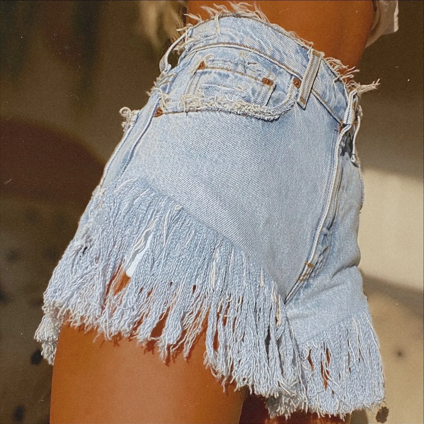 Levi’s 505 Frayed Shorts